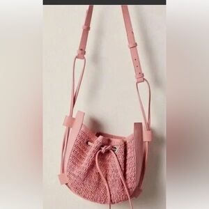 Free People Woven Crossbody